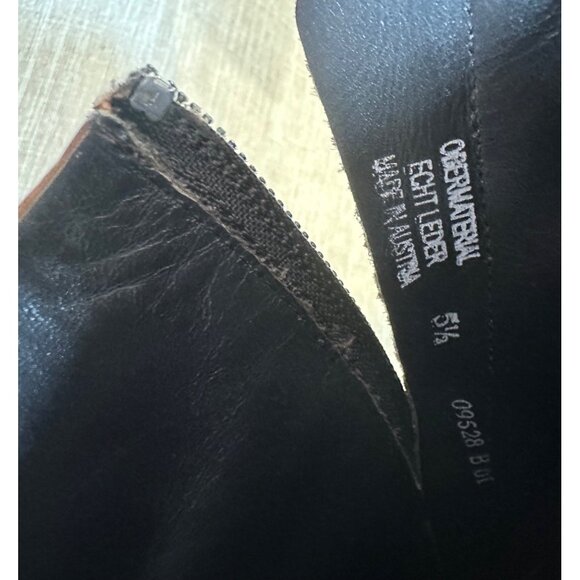 Paul Green Stella Studded Vintage Women’s 8 Leather Ankle Boots Austrian Made - Picture 8 of 9